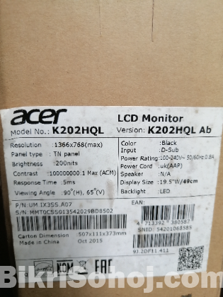 Acer Monitor